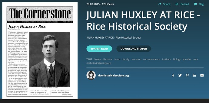 Huxley Rice