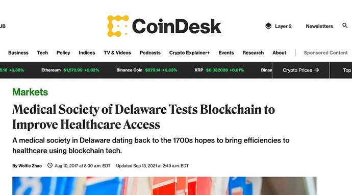 DE Blockchain Health