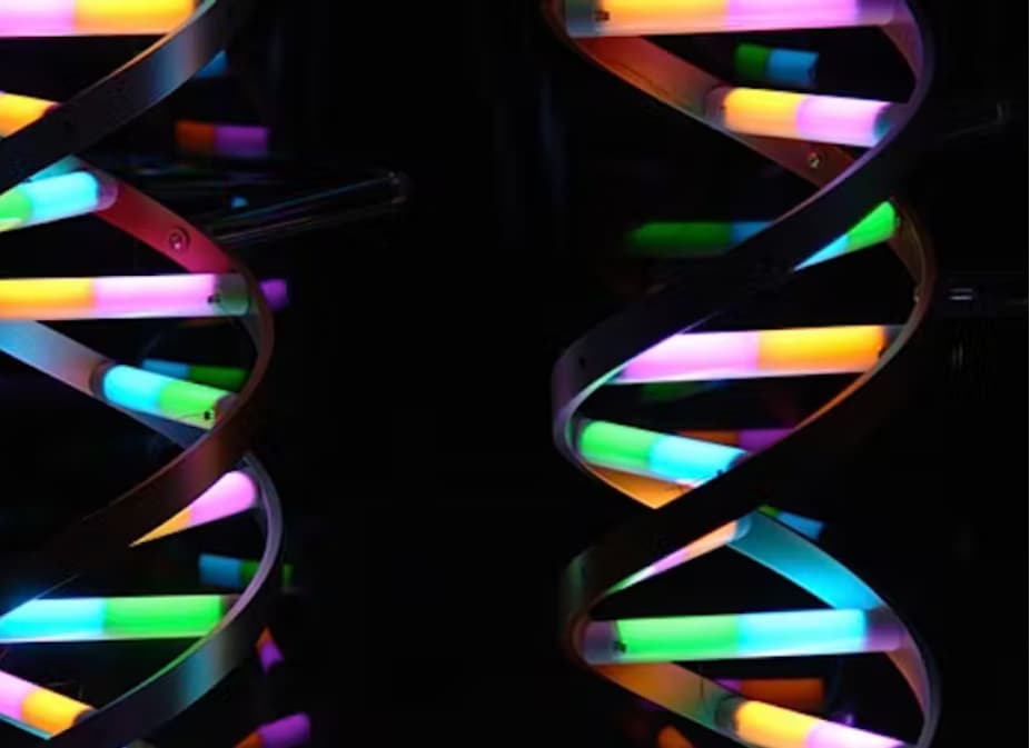 DNA color graphic